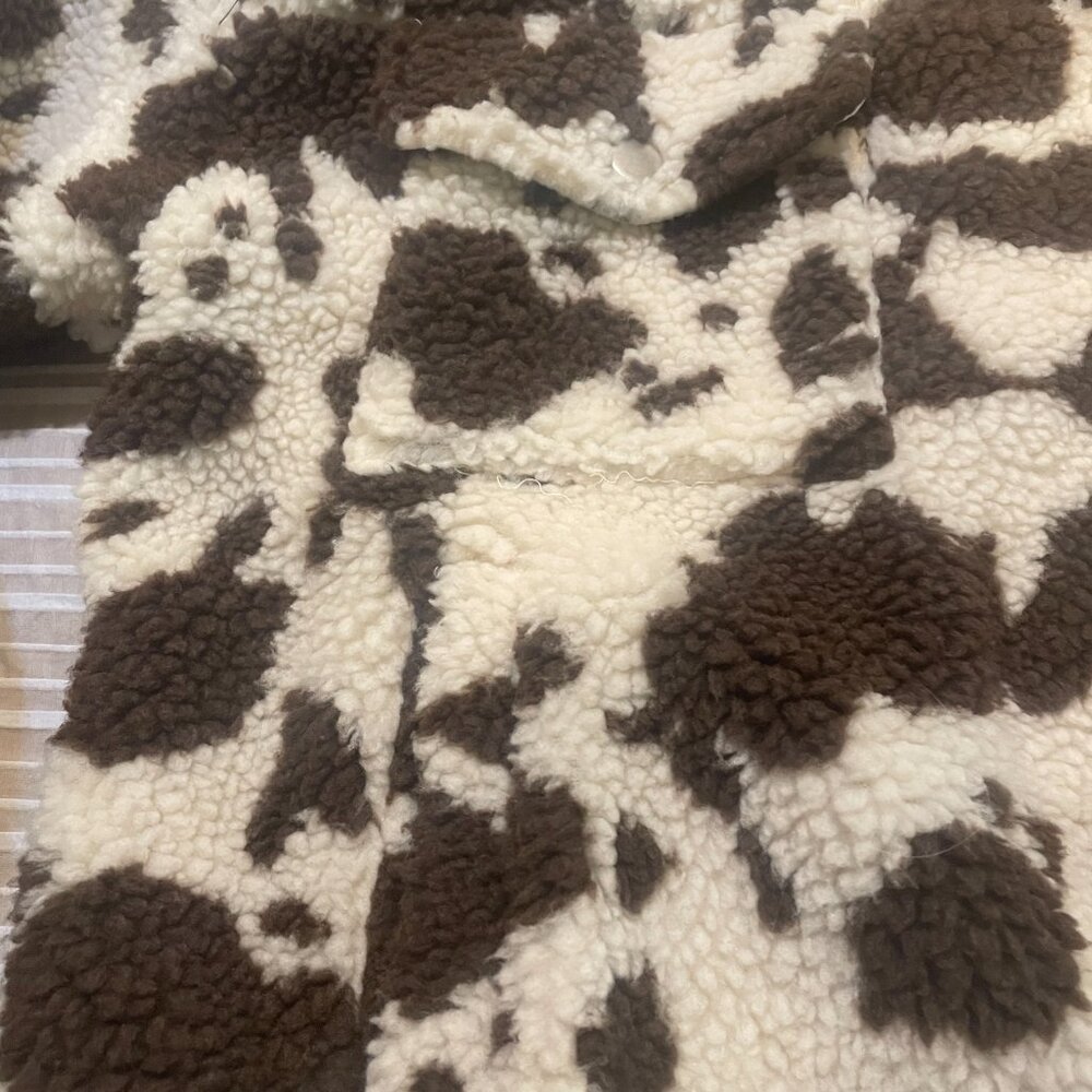 12th Tribe Leopard Print Lined Jacket - Size M - image 3